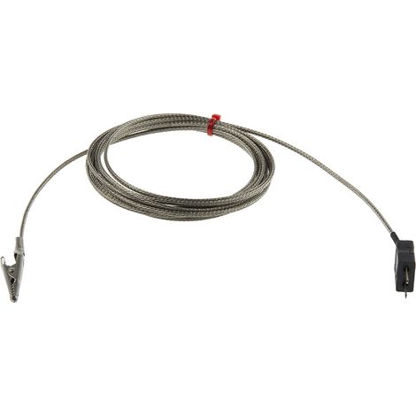 Thermocouple type J, L 3m, +250°C max à Fiche mâle miniature ( Prix pour 1 ) (1/3)