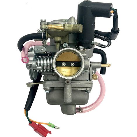 Carburateur Carb Remplacement pour GY6 150cc 250cc 300cc CF250cc ATV Go Kart Cyclomoteur et Scooter (1/5)