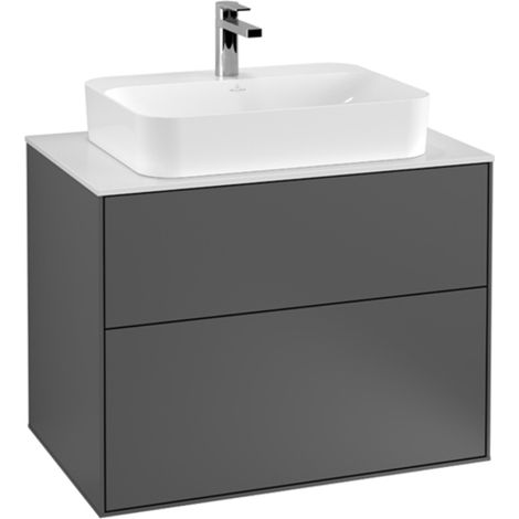Villeroy & Boch Finion Waschtischunterschrank, 2 Auszüge, mit (1/2)
