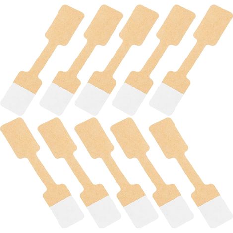Preisschilder Einfache Entfernung 100 Stück aus Kraftpapier