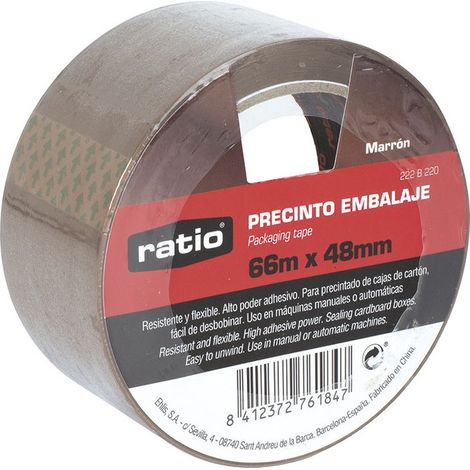 Precinto embalaje RATIO marrón