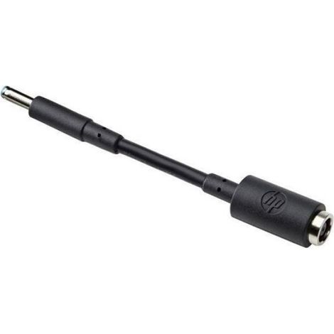 HP Câble Adaptateur - Pour Ordinateur Portable - Prise 4.5 mm DC / Prise 7.4 mm DC - Noir