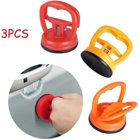 Ventouse Carrosserie - Haute Qualité - Réparation de Bosses - 3 Pièces - Ergonomique - Forte Aspiration (1/4)