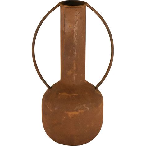 Signes Grimalt Vaso Vasi e Portacandele Marrone 25x14x11cm - Design Elegante e Resistente