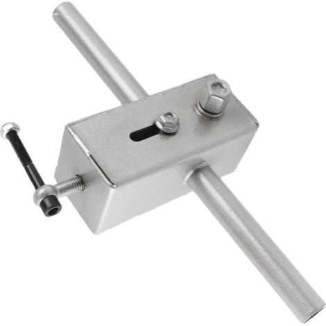 Tire-fil automatique avec adaptateur perceuse 10mm pour câble 3-8mm, acier inoxydable et alliage aluminium zingué (1/5)