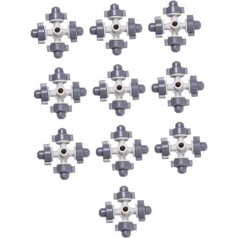 BUNTHAUS CSPARKV （5.9×5.9×5.9cm）10 Pièces - Arroseur de jardin détachable buse arrosoir Arroseurs (1/4)