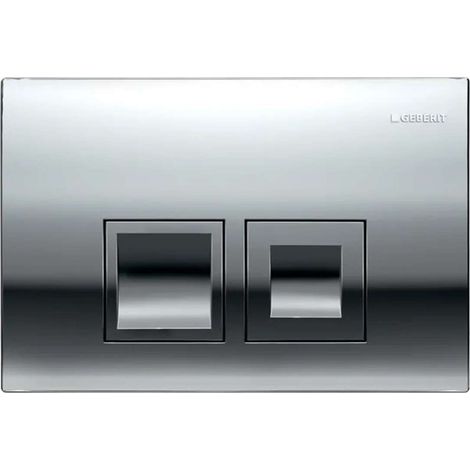 Geberit Delta35 - Placca di comando, cromo lucido 115.135.21.5