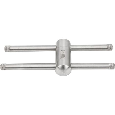 Outil de Presse d'Embout de Queue de Billard en Acier Inoxydable, Accessoire de Billard pour Embout 14mm / 0.55in (1/5)