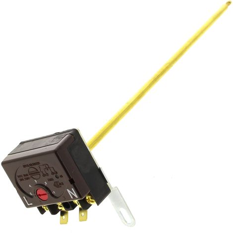 Ariston Group – Thermostat à canne 300mm – Régulation précise pour chauffe-eau – Compatible avec modèles Ariston et Chaffoteaux (1/2)