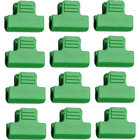 20 articles de jardinage, pinces pour serre, pinces pour tuyaux en plastique, pinces pour film plastique (tube de 16 mm)
