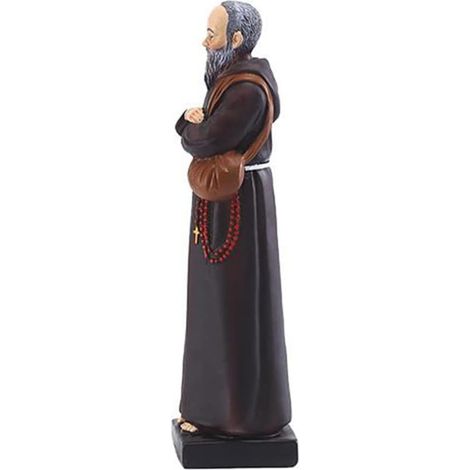 Statue de Prêtre en Résine Noire, Décoration de Bureau et D'église (1/5)