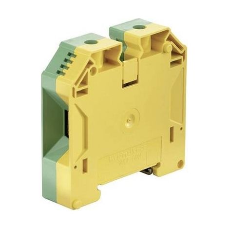 Weidmüller 1846040000-1 Morsetto per cavo di terra A vite Verde-Giallo 1 pz. (1/2)