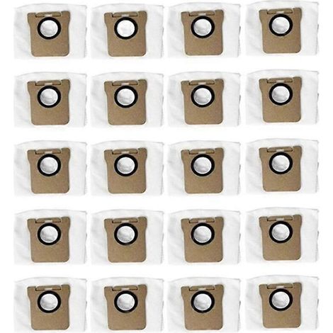 Lot de 20 sacs à poussière de rechange pour aspirateur robot Bot L10S Ultra/S10/S10 Pro (1/5)