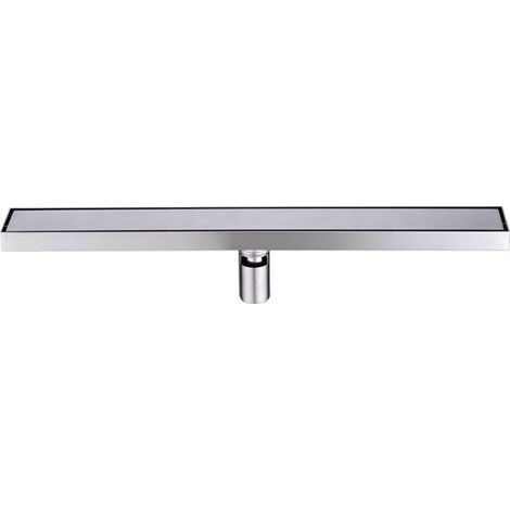 UlisemCaniveau Douche 60 cm, Panneau 2 en 1, avec Siphon et Filtre pour Salle de Bain Rectangulaire (1/4)