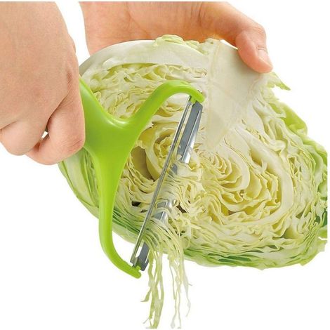 Eplucheur Chou Râpes en Acier Inoxydable Salade de Pommes de Terre Slicer Cutter Fruits Couteau de Cuisine Accessoires de Cuisine Outils