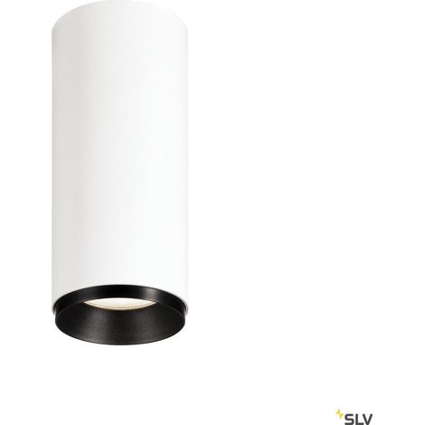 Plafonnier LED NUMINOS® S intérieur blanc/noir LED 1042W 60° UGR 19 - SLV - 1004144 (1/4)