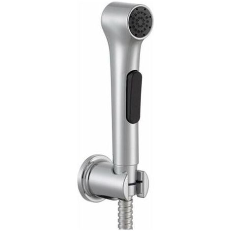 Douchette WC chromée + support + flexible (1/5)