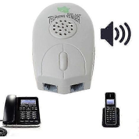 Besonders lauter Klingelton für Festnetztelefone, verstärkter Klingelton für ältere und hörgeschädigte Menschen (1/5)