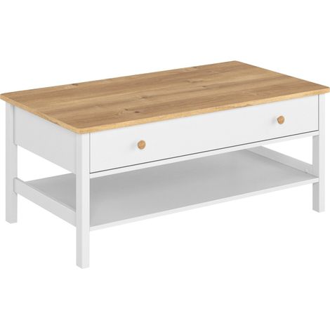 Table basse Romelbo 115 , 49x60x110cm, Diamètre: 0, Stratifié, Angulaire (1/4)