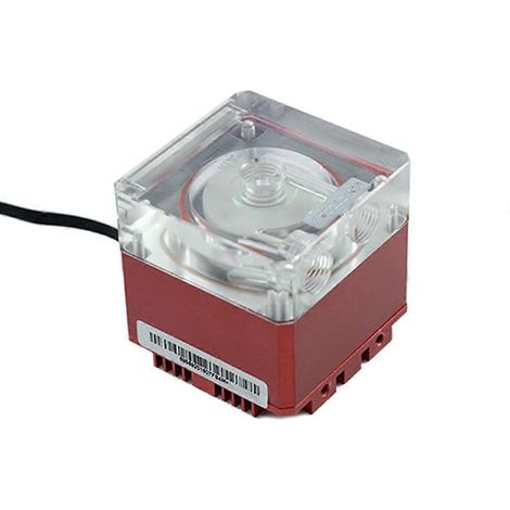Pompe de refroidissement à eau ultra-silencieuse 13,5 V 8 W, débit max. 800 L/h, pour réservoir. (1/5)
