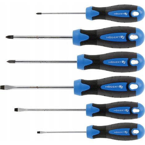 Set di cacciaviti Hogert Technik ht1s095 acciaio S2 magnetico