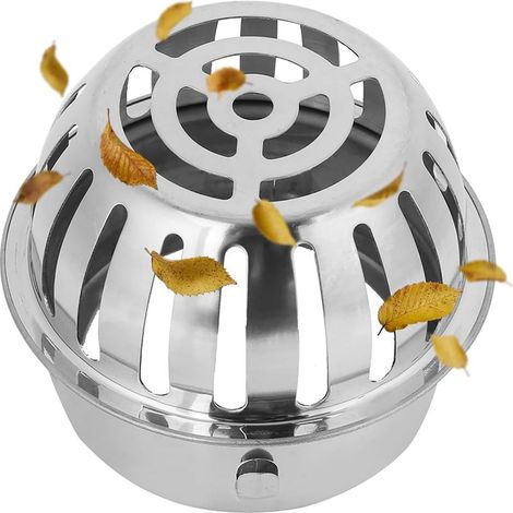 Filtres de Gouttière en Acier Inoxydable Protége-gouttiéres en Métal Protection Crapaudine de Gouttière Protection Gouttiere Antirouille Filtres de Gouttière Etanche Grille Goutiere