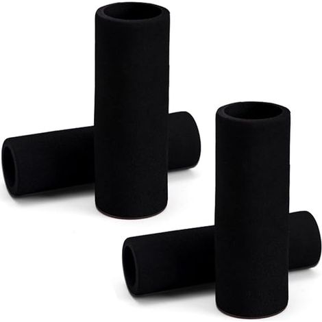 （4 Pièces） Couvre Grips, Poignées de Guidon de Moto Poignées en Mousse Poignée d'extrémité de Barre Antidérapante (1/5)
