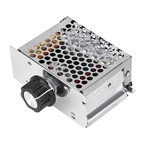 Transmisión por engranajes para motor de 220 V, regulador de voltaje CA de 4000 W, inversor de voltaje de 220 V, controlador de velocidad para motor, regulador de velocidad (1/5)
