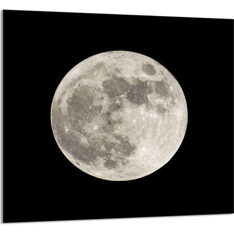 Panneau de verre pour la cuisine 65x60 Moon (1/5)