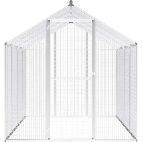 Maison Exclusive - Voliera da Giardino in Alluminio 178x242x192 cm (1/5)