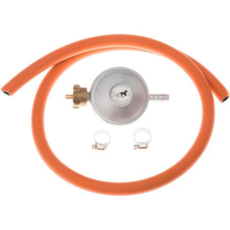 Mustang tuyau de gaz orange avec régulateur 1 mètre
