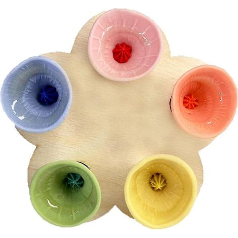 Mangeoire à abeilles, coupelles colorées pour insectes, les abeilles récoltent A—max. -AquaForge