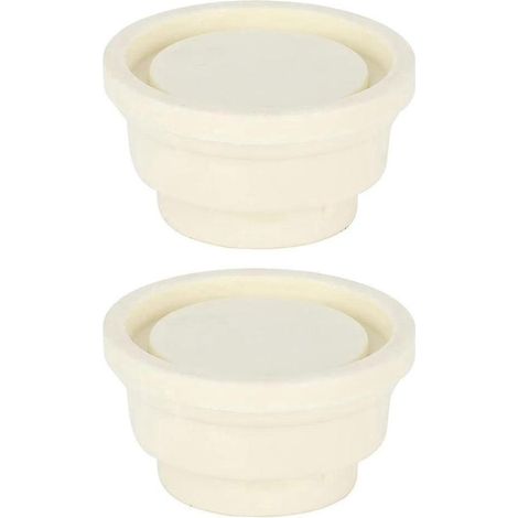 Set mit 2 Gummistoppern für Schwimmbadleitern, Sicherheitszubehör für Schwimmbäder.