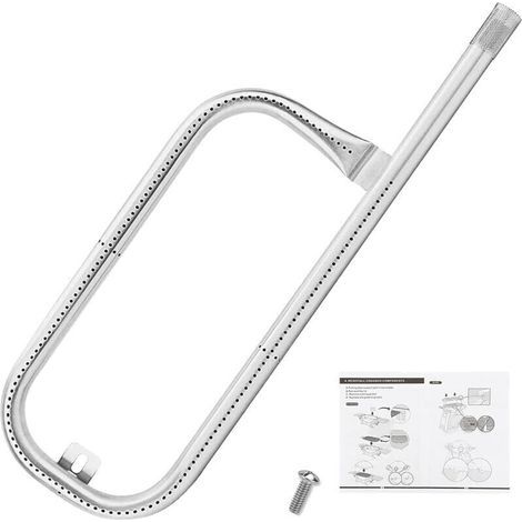 43cm Tube de Brûleur accessoires pour Weber Q100 Series Q100 Q120 Q1000 Q1200, pièce détachée pour barbecue Weber 41657 brûleur de tube en acier inoxydable 304, Partie 69957, 1 Pièce (1/5)