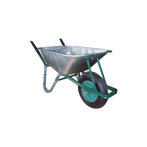 CARRIOLA TELAIO IN ACCIAIO CON VASCA ZINCATA LT.85    ALTE