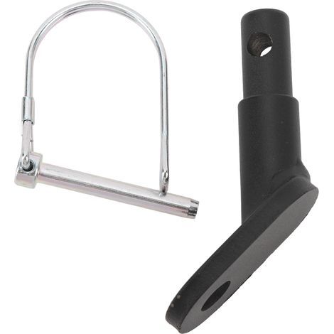 aqxreight Coupleur de Remorque de Vélo Ortable en Acier P, Connecteur D'attelage de Remorque de Vélo, Fixation avec Boucle à Dégagement Rapide pour Poussette. (1/5)