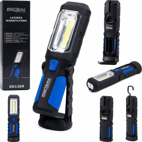 Linterna LED de taller de 350 lúmenes Kraft&Dele (1/5)