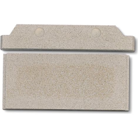 Déflecteur C pour poêles à cheminée Alosa Lido II de GKT - vermiculite - dimensions d'encastrement parfaitement adaptées