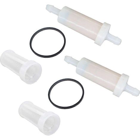 Filtre à huile en ligne (x2) pour Sea-Doo 2 temps 275000051 275000262 275-000-051 275-000-262 et 275500033 filtre à carburant et séparateur d'eau (1/5)