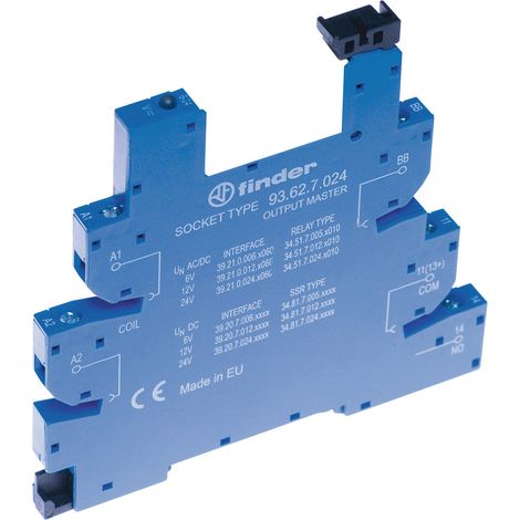 Accesorio de conexión finder 93.62.7 indicador led supresor emc