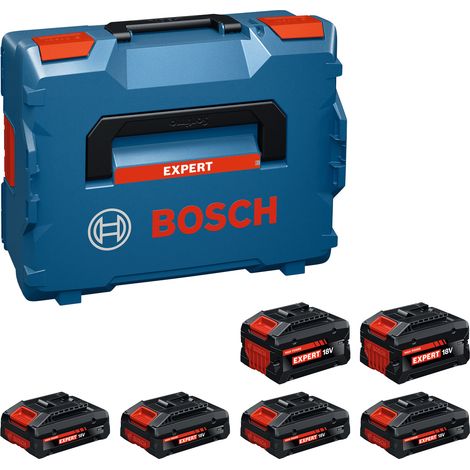 Bosch PRO 18v Battery Pack 4xEXBA18V-40 + 2xEXBA18V-80 L-Boxx 136 1600A0373G (1/5)