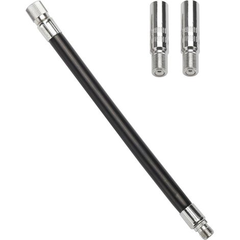 Extension de Valve, Rallonge Valve Pneu 16cm en Caoutchouc, Compatible avec Gonfleur/Trotinette Électrique, Compatible M365, Pro, 1S, Accessoire Essentiel pour Scooter Électrique, Vélo et Moto (1/5)