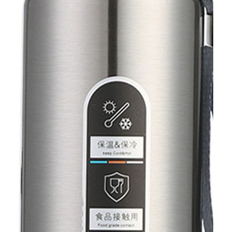 Bouteille isotherme en acier inoxydable de 1000 ml, bouteille d'eau portable à double paroi isolée sous vide pour l'extérieur, unisexe (1/5)