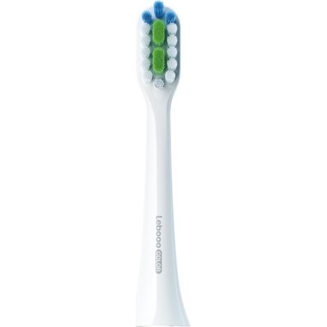Irovami Têtes de brosse à dents électriques soniques HUAWEI HiLink Lebooo de rechange (lot de 2) - Blanches (1/5)