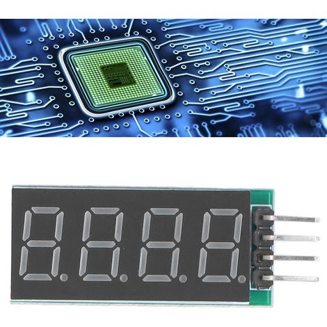 4-stelliges, 7-Segment-I2C-LED-Digitalanzeigemodul (1/5)