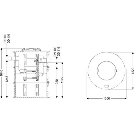 KESSEL 93004-R2-TS Séparateur de graisses EasyClean Modulaire
