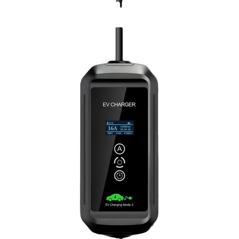Tragbares EV-Ladegerät, 11KW Leistungsbewertung, Einstellbare Stromstärken, Typ2 (1/5)