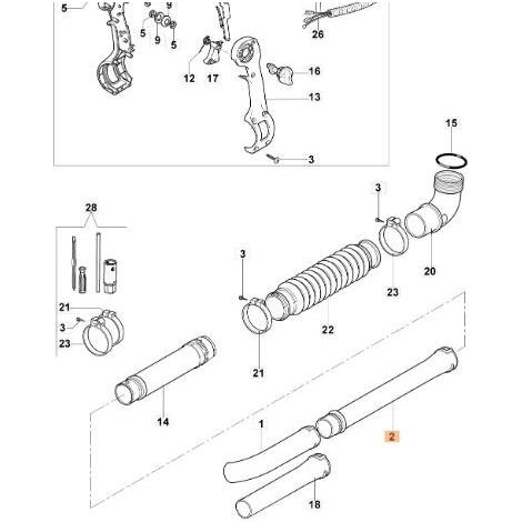 ORIGINAL EMAK SCHLAUCH 56520080BR