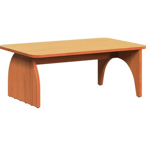 Maison Exclusive - Tavolino da salotto Marrone cerato 80 x 50 x 31 cm