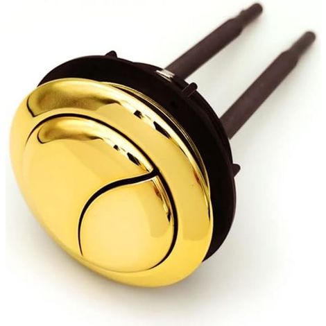 1pcs Dual Flush Bouton Push Bouton, Chrome, 38mm, 48mm, 58mm (1/5)